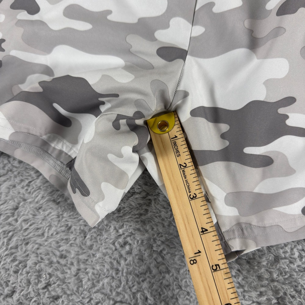 Gymshark Arrival Camo Shorts Mens XXL Grey White Camouflage Athletic Training - Picture 7 of 7